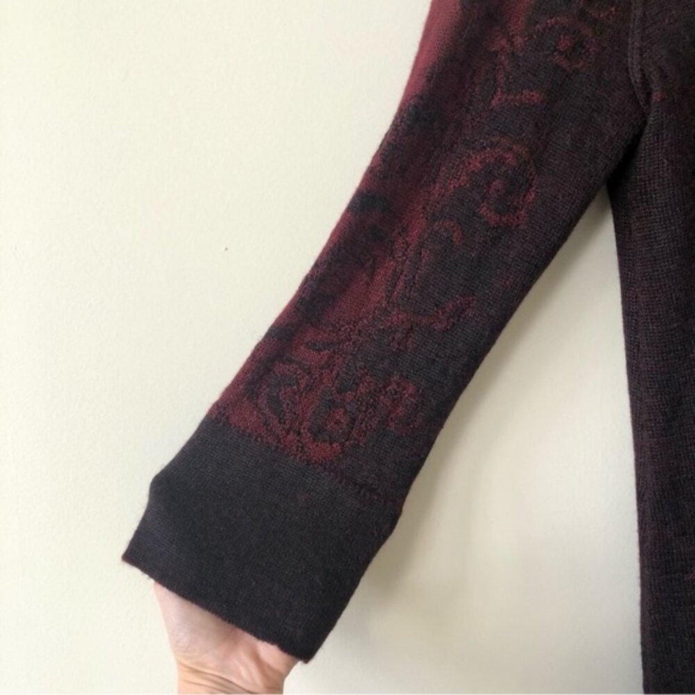 Peruvian Link Alpaca Collection Button Up High Co… - image 2